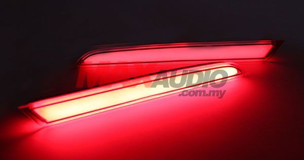 Buy PERODUA AXIA / MYVI HIGH QUALITY Red Lens Rear Bumper 